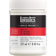 5708 Professional Gloss Gel Medium, Akrilik Boyalar Için, Akrilik Boyaların Parlaklığını, Parl
