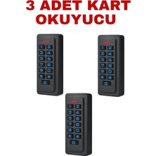 SR-206 Em-W IP68 Su Geçirmez Kartlı ve Şifreli Geçiş Sistemi Proximity Rfıd Kart Okuyucu 125 K