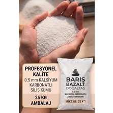Kalsiyum Karbonatlı Akvaryum Kumu 25 kg - 0.5 mm