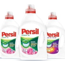 Sıvı Çamaşır Deterjanı 3 x 1690 ml (78 Yıkama) 2 Gülün Büyüsü + 1 Color