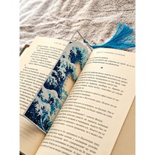 Adens Shop "büyük Dalga" Esintili, Özel Kesimli ve 3 Boyutlu Kitap Ayracı