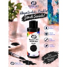 Tr Art Multisurface Akrilik Boya 100 ml (Siyah)