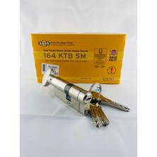164 Ktb Sm Tuzaklı Sistem Silindir, Çelik Pimli Mandallı, Nikel, 68MM