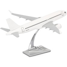 Upp Airbus A320 Model Uçak, 1/100 Beyaz Elit Maket Uçak (ZU-UCK0108)