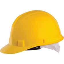 Essafe Iş Güvenlik Baş Koruyucu Mat Yüzeyli Baret Sarı