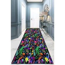 Tr Pictura Yolluk Halı Yıkanabilir Kaymaz Tabanlı Kesme Rulo Halı Yolluk, 100 x 300