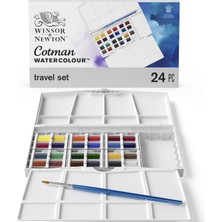 Tr &newton Cotman Sulu Boya, Plus Boyama Seti 24XYARIM Tablet