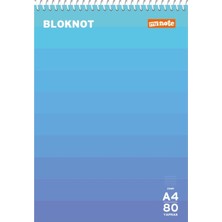 Mynote A4 Spiralli Bloknot Karton Kapak 80 Yaprak 5 Adet