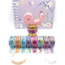 Joyland 9'lu Desenli Diy Bant Seti Kedili 4 Adet