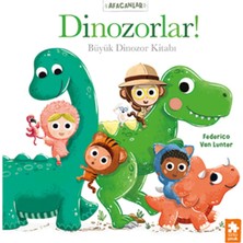 İki A Yayıncılık Afacan-Dinozorlar Büyük Dinozor Kitabı 3 Adet