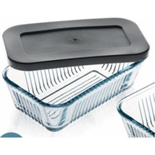 Sigma Glass Frigo Saklama Kabı Bölmesiz 480 cc 5 Adet