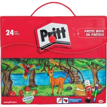Pritt 24 Lü Pastel Boya - Çantalı Ambalaj 5 Adet