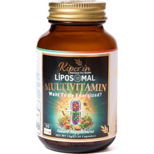 Lipozomal Multivitamin Akıllı Takviye | Klinik Olarak Kanıtlanmış | 13 Vitamin & 6 Mineral - Y�