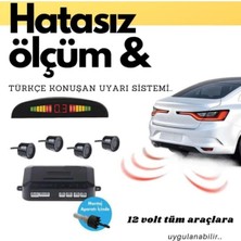Sentinel 22MM Türkçe Konuşan Park Sensörü Siyah