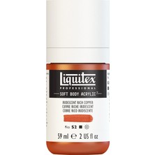 Profesyonel Yumuşak Gövde Akrilik Boya, 59 ml (2 Oz) Şişe, Parlak Zengin Bakır