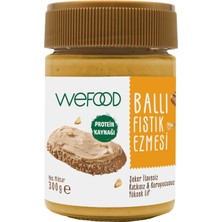 Şekersiz Ham Ballı Fıstık Ezmesi 300 gr