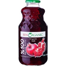 Organic Nar Suyu 946 ml Cam Şişe
