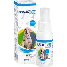 ® Vet Solutıon 50 ml – Kedi ve Köpekler Için Yara Bakım Solüsyonu | Antiseptik Etkili, Alkol