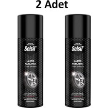 Tr Lastik Parlatıcı Sprey, 500 Ml, 2 Adet, Siyah