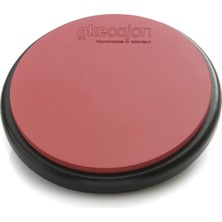 Practice Pad - 6 Inç - Somunlu Kauçuk Pad (Kırmızı)
