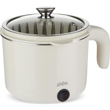 Tr SCO-5063 Çok Fonksiyonlu Buharlı Pişirici – 800 ml Kapasite, Paslanmaz Gizli Rezistans, Temp