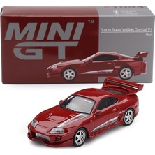 Tr Sunrich MGT01094-L Mını Gt 1/64 Toyota Supra Veilside Combat V-I Kırmızı (Sol Sap) Bitmiş Ür