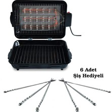 Tr Teknor Tel Rezistanslı Elektrikli Telli Izgara Mangal Barbekü Standart Boy + 6 Adet Şiş