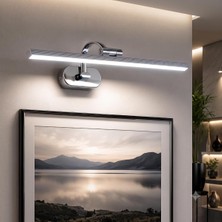 Tr Cata CT-5212 Krom Kasa 7W Led'li Kuğu Aplik, Günışığı Modern Dekoratif Duvar Lambası