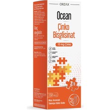 Tr Çinko Bisglisinat 10 Mg, 150 Ml, Muz Aromalı