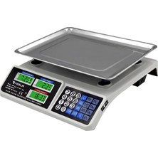 tr büyük dijital karpuz terazi tartı 40kg/2gr 7  hafızası fiş şarjlı acs-809t (5264)