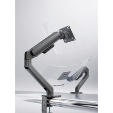 Tr 17-34 Lynx Series Gaz Pistonlu Tekli Monitör Kolu, 10 Kg, Vesa 75X75 ve 100X100 Mm, Yükseklik V