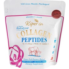 Tr Collagen Saf Hidrolize Kolajen Peptit (Tip 1 & 3) - Tatsız ve Kokusuz Toz Form - Helal Sertifika