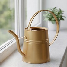 Tr Sophia 2 Litre Metal Çiçek Saksı Sulama Kabı – Modern Dekoratif Çok Amaçlı Sulak (Bakır
