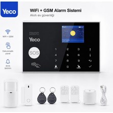 Sas-10 Akıllı Alarm Sistemi – Wifi, Tuya Uyumlu, Mobil Kontrollü