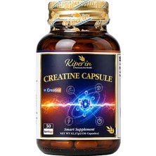 Kreatin Monohidrat 500 Mg | Creatine Monohydrate Capsules | Kreatin Kapsül 90 Adet 30 Servis | Bitk