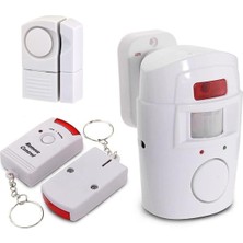 LR-NG300 Kumandalı Pır Ev Alarm Sistemi - Lorex Kapı Pencere Alarmı Hediyeli