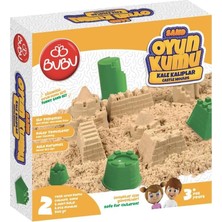 Tr Bubu Oyun Kumu ve Kale Kalıplı Set 500 gr