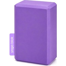 1 Adet Yoga Bloğu Eva Yüksek Yoğunluklu Yoga Block Köpük Pilates Yoga Blok