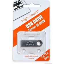 64GB USB 2,0 Flash Bellek USB 2.0/3.0 Uyumlu Metal Taşınabilir Bellek