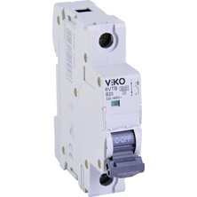 6VTB-1B20 Otomatik Sigorta 6ka B Tipi 1 Kutup 20A