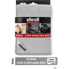 Ellesill Ocean Lüks Gri Kurulama Bezi 40X40 cm - (1 Adet)