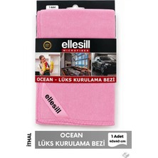 Ellesill Ocean Lüks Pembe Kurulama Bezi 40X40 cm - (1 Adet)