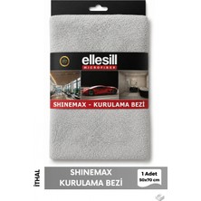 Ellesill Shinemax Araç Cila Parlatma Kurulama Bezi - Gri Renk 50X70 cm