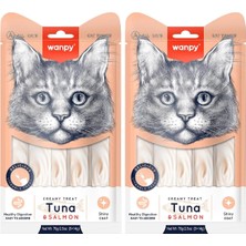 Ton Balığı&somon 5X14 gr Likit Kedi Ödülü 2li Paket