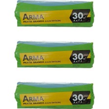 Arma Naylon Tadilat Boya Koruyucu Örtü Poşet Folyo - 30 M2-3 Paket