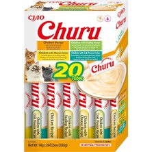 Tr Churu Kedi Ödül Maması Likit Atıştırmalık Kutusu, Tavuklu | Tahıl Içermez, Şekersiz, Ya