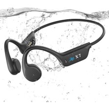 Yüzme Kulaklıkları-Kemik Iletimli Kulaklık, IP68 Su Geçirmez Dahili Mp3 Çalar 32G Bellek, Kabl