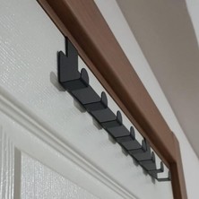 Tr Risingmaber Metal Mat Siyah Amerikan Kapı Arkası Askılık Organizer ve Banyo Kapı Arkası A