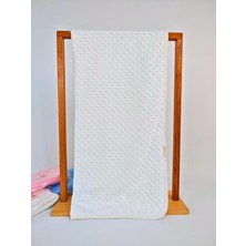 Nohut Kız/erkek Bebek Battaniyesi & Kundağı Çift KATLI%100 Pamuklu Çok Amaçlı Örtü 90X85CM