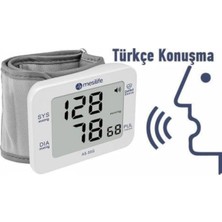 AS-55G Konuşan Otomatik Bilekten Ölçer Dijital Tansiyon Aleti Konuşan Tansiyon Aleti